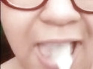 Fatty Loves Taking Dick - Mouthful of Cum
