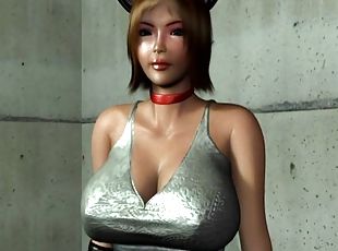 Sweet hardcore 3D fucking with busty Asian