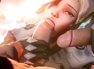 Overwatch mercy sex compilation for fans