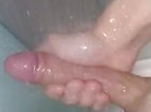 banhos, masturbação, russo, amador, pénis-grande, punheta, compilação, ejaculação, chuveiro, sozinho
