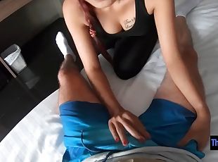 THAI SWINGER - Cute Asian Teen Amateur Homemade Porn After A Day Of Sightseeing