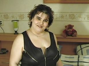 chatte-pussy, mature, jouet, belle-femme-ronde, gros-plan