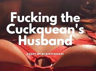 enganar, cona-pussy, esposa, chupanços, garganta-funda, penetração-de-braço, câmara, vigia, marido, ejaculação