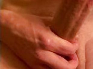 masturbācija-masturbation, amatieris, milzīgs-dzimumloceklis, māte, pov, sperma, solo, penis
