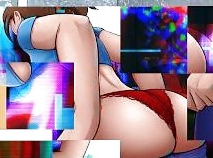 orta-yaşlı-seksi-kadın, azgın, animasyon, pornografik-içerikli-anime