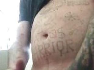 masturbacija, amaterski, snimci, veliki-kurac, homo, drkanje, fetiš, sami, tetovaže, kurac