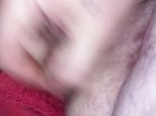 Stroking my cock and cumming b4 I take a shower