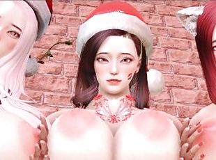 Christmas with sexy beauties?(??????????????????)