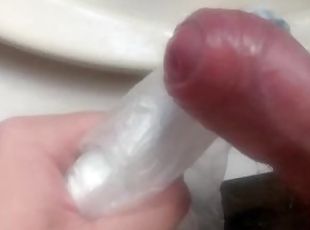 Ruined Orgasm - frenulum massage w/ electric toothbrush!