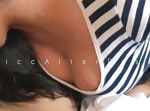 Thick Pinay Amateur Loud Blowjob After Giving Birth