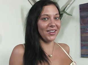 Topless interview with a delicious chick Ivy Winters