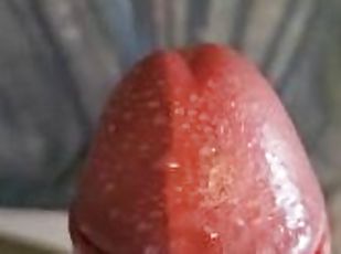 ASMR Lovense Gush closeup moaning and cum in shower