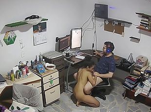 Sofia and Rick - quick sex in the office