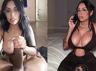 Bubble butt Latina Instagram model hardcore rough sex