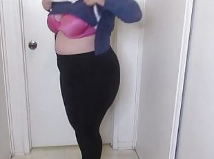 Shy BBW Is Subjected To A Humiliating Strip Search While Flying On Christmas Eve