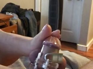 Chastity Foot Tease