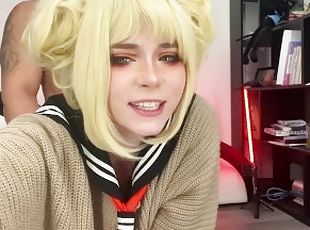 Himiko Toga and Her Hairy Pussy Celebrate 18th With First Sex and ?reampie