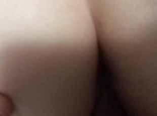 wife fucked from behind close up