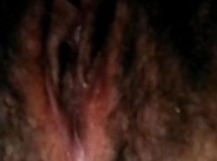 klitoris, zarastené, masturbácia, orgazmus, pička, amatérske, sólo, mokré