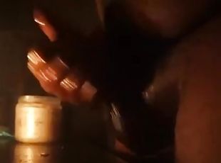 Cumshot by Candlelight
