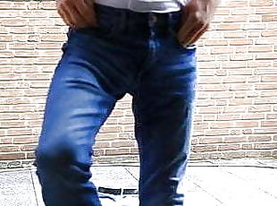 homo, jeans