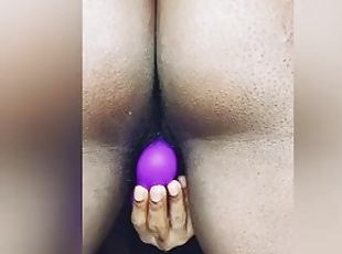 klitoris, onani, squirt, ebony, lesbisk, knulling-fucking, dyke