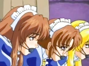 Beautiful maids in public bondage - Hentai Anime Sex