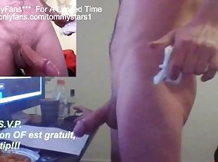 мастурбація, прихильник, француженка, сперма, веб-камера, соло