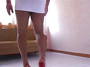 92 MY LEGS AND MY BUTTOCKS, DO YOU LIKE THEM ???