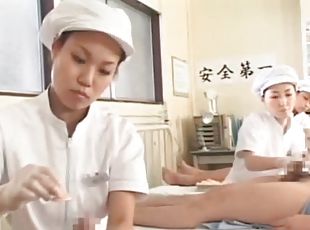 asiatisk, sykepleier, amatør, hardcore, japansk, gruppesex, uniform