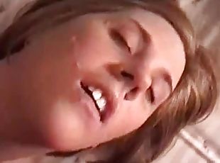 Blonde Babe Sucks a Dick and Enjoys Herself