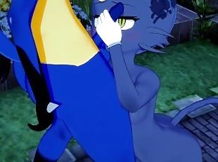 Pokemon Yaoi - Meowth Alola suck and is fucked by Lucario