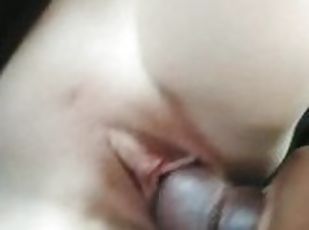 chatte-pussy, interracial, hardcore, voiture, bite