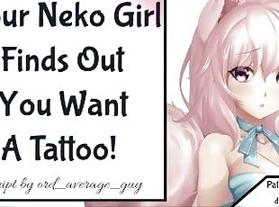 hirviö, amatööri, tyttöystävä, anime, hentai, soolo, tatuointi