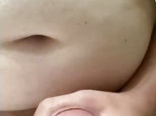 Stretched hole from bwc and HUGE cumshot!