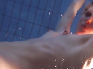 Nastya Decided To Do Erotics Underwater