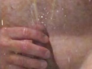 Solo Male Self Inflicted Golden Shower Piss Fountain Compilation followed by a Cumshot Finish ending