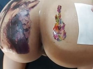 big ass sticker tattoo XXX sexy pussy ass tattoo fantasy