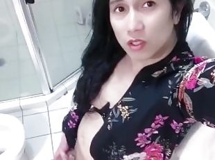 asiatique, cul, gros-nichons, masturbation, pisser, amateur, babes, ejaculation-sur-le-corps, ejaculation, toilette