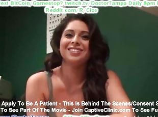 $CLOV Busty Latina Jasmine Mendez Taken To The Doctors Office For Presale Examination & Inspection!