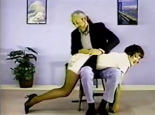 vintage, fetisj, spanking