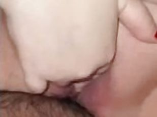 Rubbing MY Wet Pussy While Being Fucked In My Car!!!