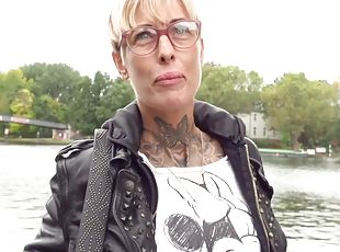 Skinny Milf Vicky Rough In Berlin With German Scout