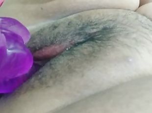 clítoris, masturbación, orgasmo, squirting, amateur, juguete, doble, fetichista, a-solas, penetración