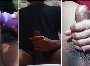 énorme, masturbation, orgasme, amateur, ejaculation-sur-le-corps, compilation, ejaculation