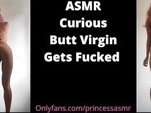 asiatisk, røv, amatør, anal, beskidt, røv-butt, solo, jomfru-virgin