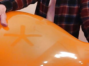 89) Re-Used TT24&quot; Balloon Popped - Balloonbanger