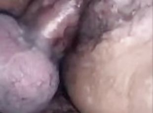 Unshaved Pinay Creampie Quickie While Husband is Away