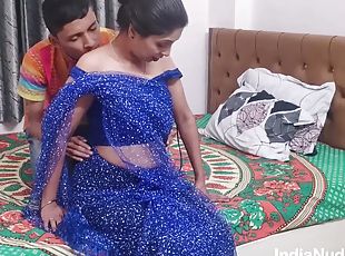 Mature Indian Wife Seductive Hot Sex With Young College Teen Boy