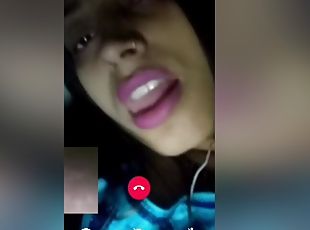 Today Exclusive- Horny Varsha Bhabhi Showing Her Boobs And Pussy On Video Call Part 1
